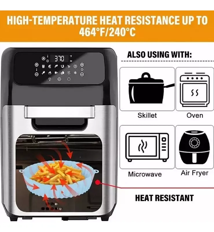 Molde Protector De Silicona Para Airfryer Freidora De Aire